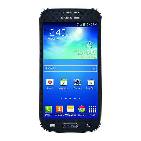 Samsung Galaxy S4mini User Manual