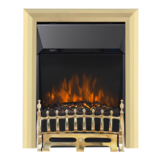 Focal Point BLENHEIM LCD INSET ELECTRIC FIRE Installation & User's Instructions