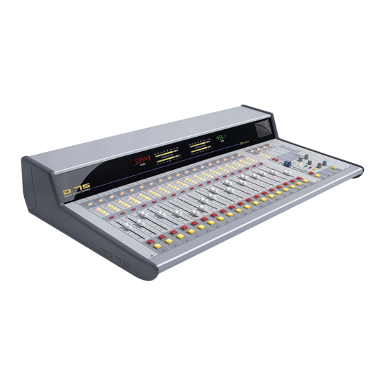 AudioArts Engineering D-75 Technical Manual