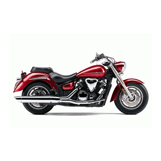Yamaha 2008 V-Star 1300 Owner's Manual