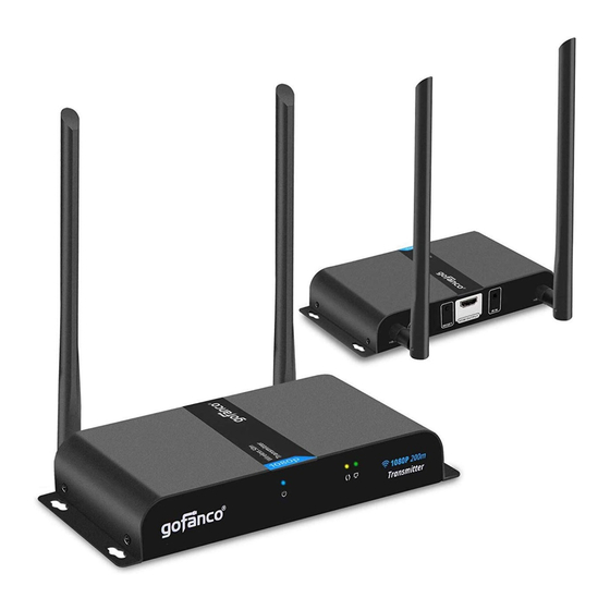 gofanco HDwireless200 Manuals