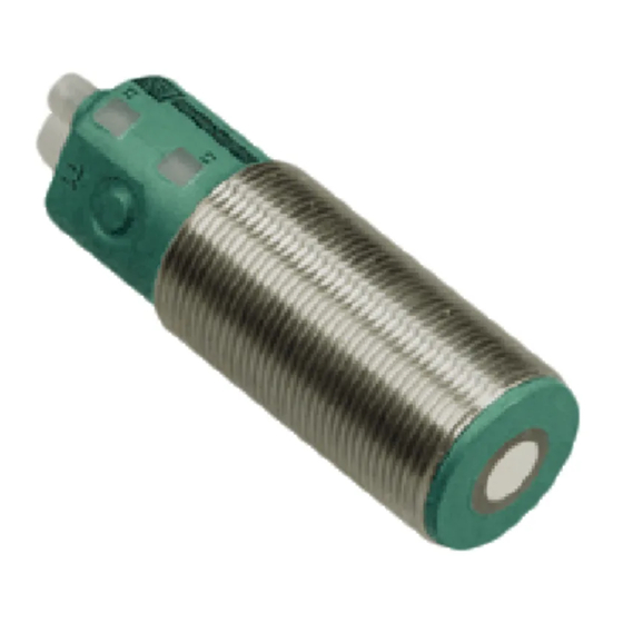 Pepperl+Fuchs UC500-30GM-IUEP-IO-V15 Manual