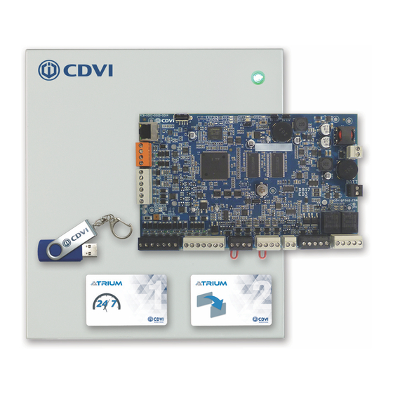 CDVI ATRIUM A22K Quick Start Manual