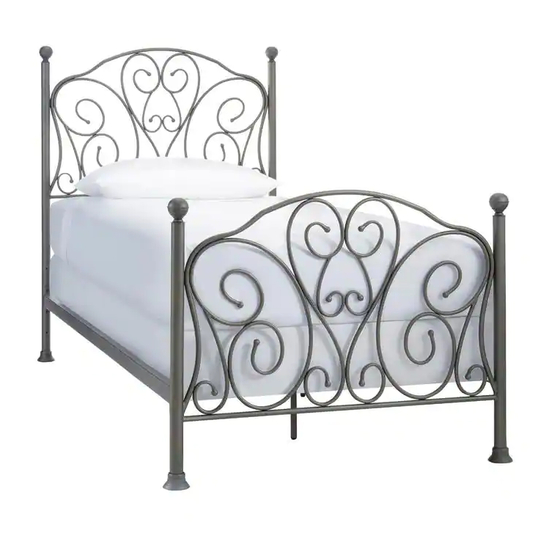 StyleWell OIL RUBBED BRONZE METAL SCROLL TWIN XL BD8045T Use And Care Manual