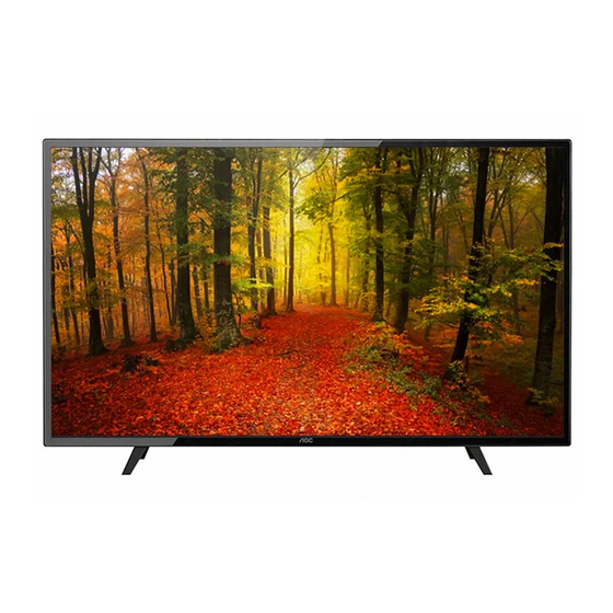 AOC LE43F1361 Maintenance Service Manual