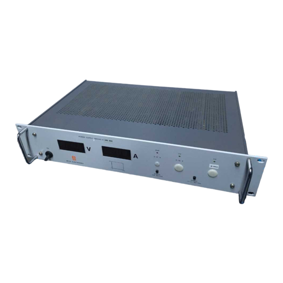Delta Elektronika SM 3004-D Manual