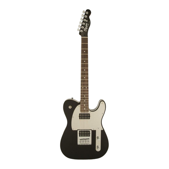 Squier J5 Telecaster Specifications