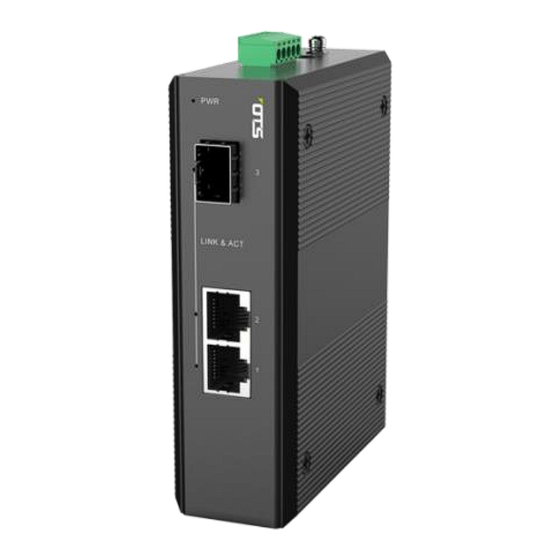 OTS ET2212-S-DR Quick Installation Manual