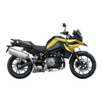 BMW Motorrad F 750 GS 2017 Rider's Manual