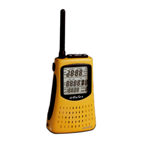 Eton ESP2100 Operation Manual