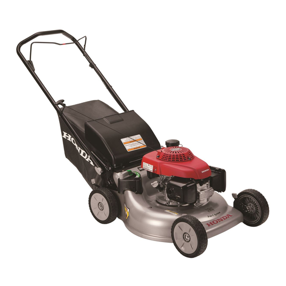 HONDA HRR216PKA OWNER S MANUAL Pdf Download ManualsLib