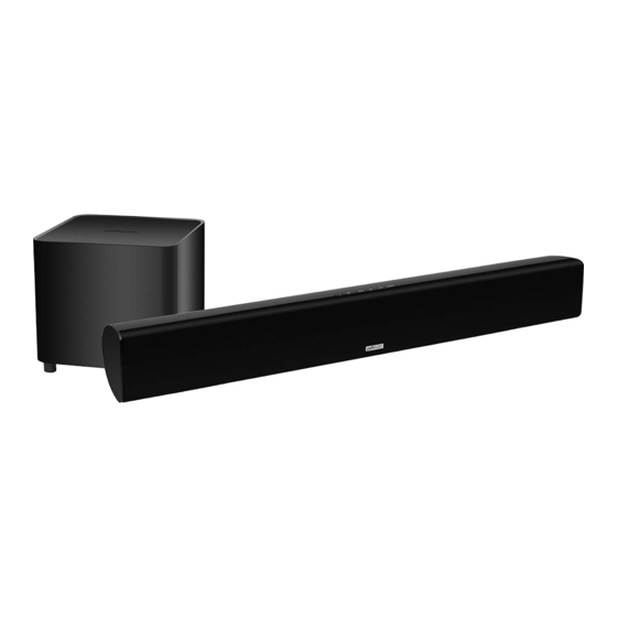 Polk Audio SurroundBAR SDA Instant Home Theater Owner's Manual