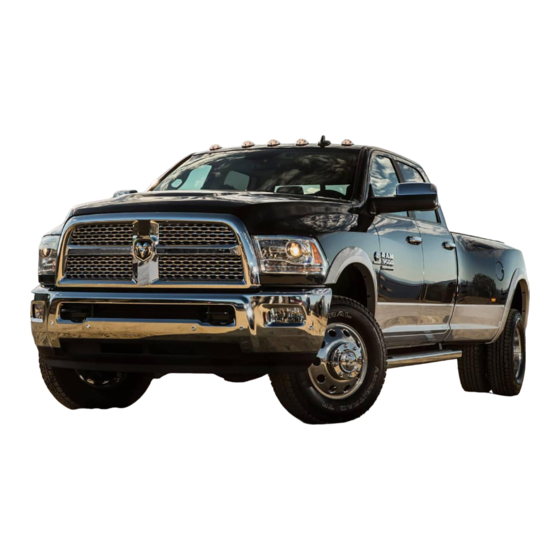 RAM 2500 2017 Manuals