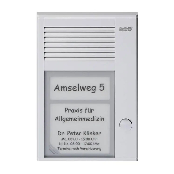 Auerswald TFS-Dialog 203 Operation & Installation Manual