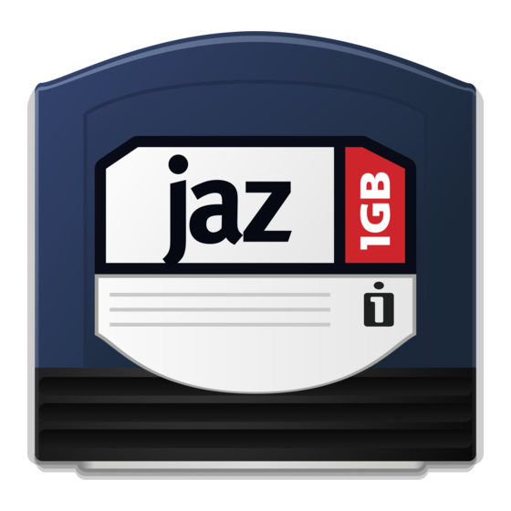 Iomega Jaz Installation Manual