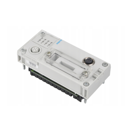 Festo CPX-FB32 Manual
