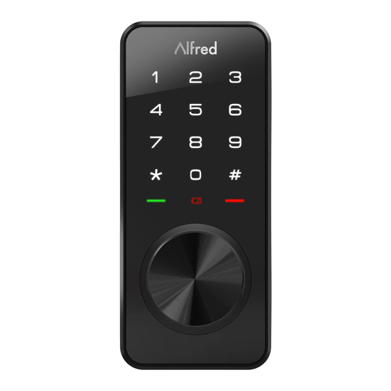 Alfred DB1-B Series Programming Instructions Manual