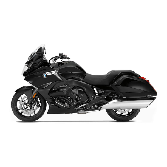 BMW Motorrad K 1600B Series Rider's Manual