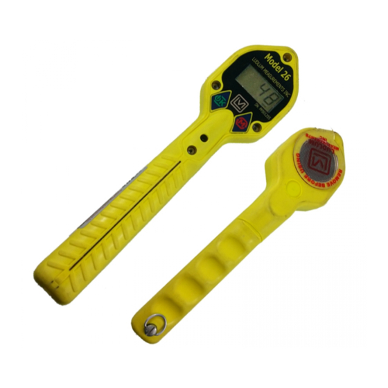 Ludlum Measurements 26 Quick Start Manual