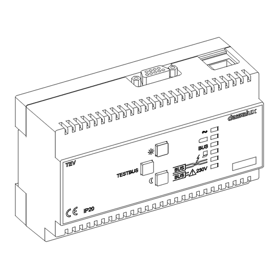 daisalux TEV-200 Control unit Manuals