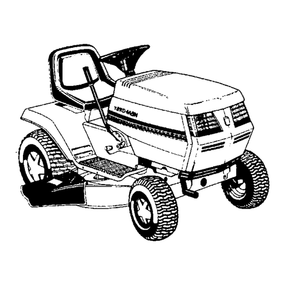 Yard-Man 130754F Owner's Manual