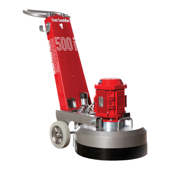 SCANMASKIN SCAN COMBIFLEX 500i Manual