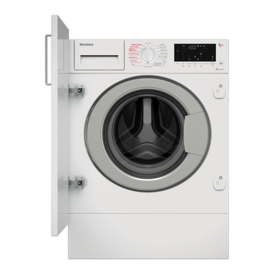 Blomberg LRI1854310 Washer Dryer Manuals