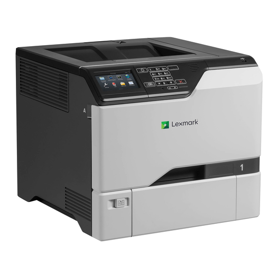 Lexmark CS725R Integration Manual