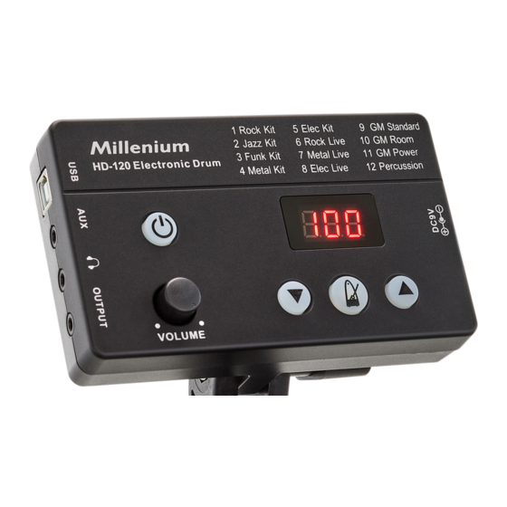 Millenium HD-120 User Manual