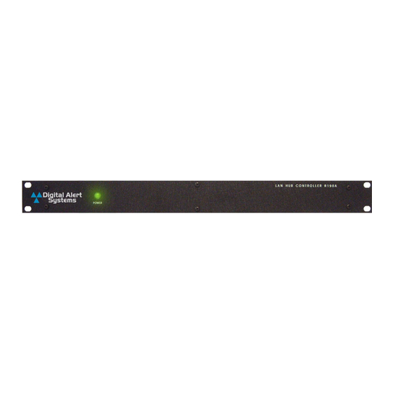 Digital Alert Systems R190A Instruction Manual