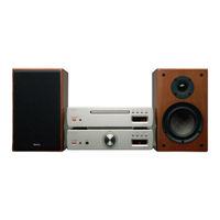 Denon DRA CX3 - Audiophile Stereo AM/FM Lifier Brochure & Specs