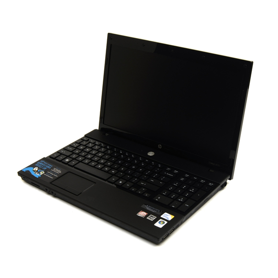 HP 4510s - ProBook - Celeron 1.8 GHz User Manual