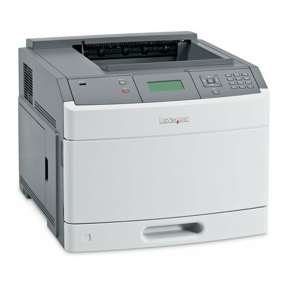 Lexmark T652 Service Manual