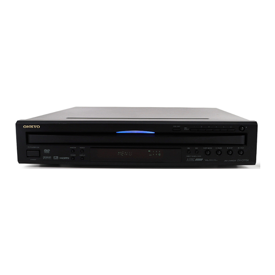Onkyo dv-cp704 Service Manual