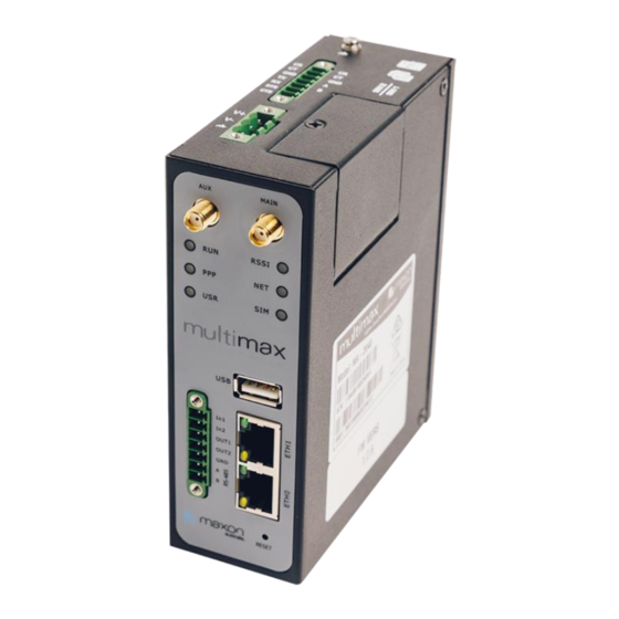 Maxon multimax+ User Manual