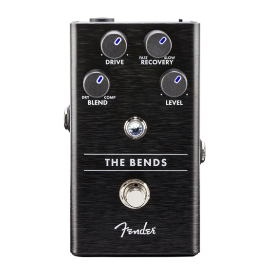 Fender The Bends Manual