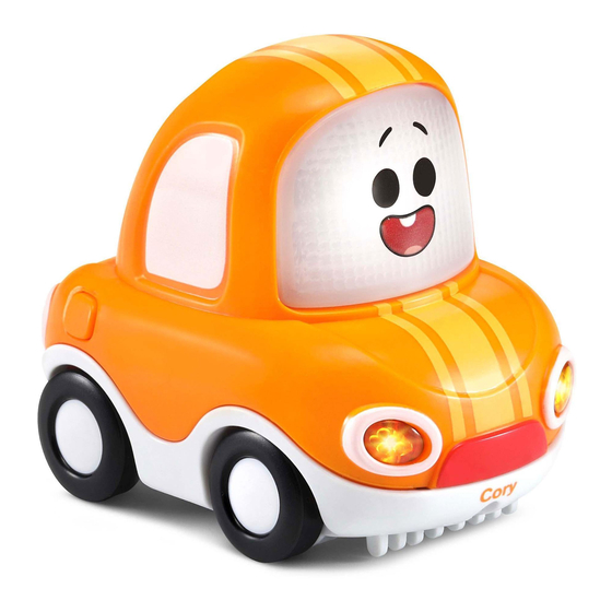 VTech Toot-Toot Cory Carson SmartPoint Vehicle Parents' Manual