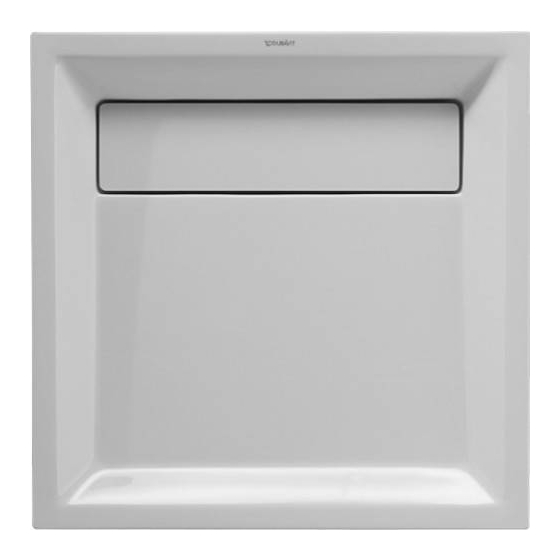 DURAVIT 2nd floor 720043 Mounting Instructions