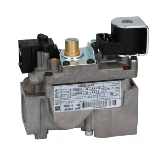 Sit 822 NOVAMIX Manual