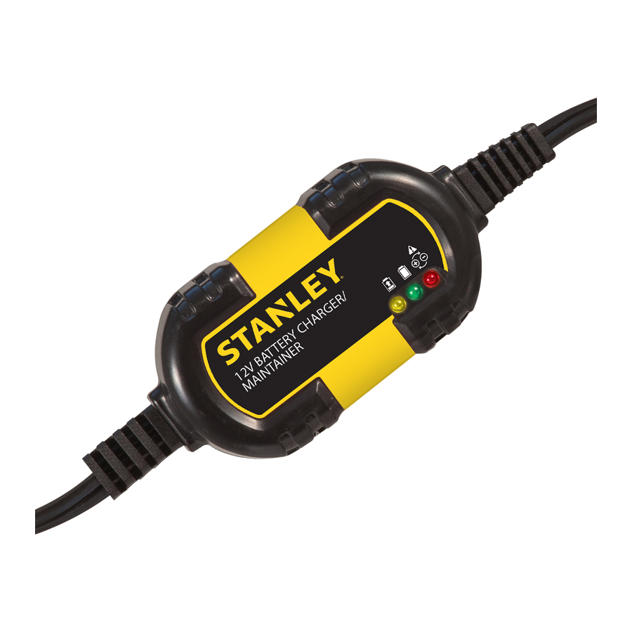 Stanley BM1S - Automatic 12V Battery Charger/Maintainer Manual