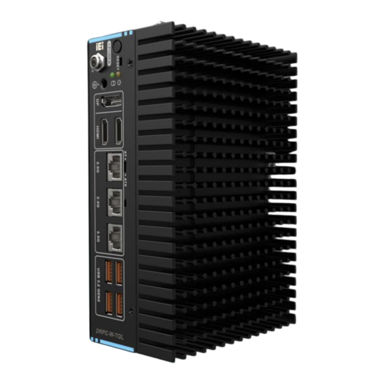 IEI Technology DRPC-W-TGL Series User Manual