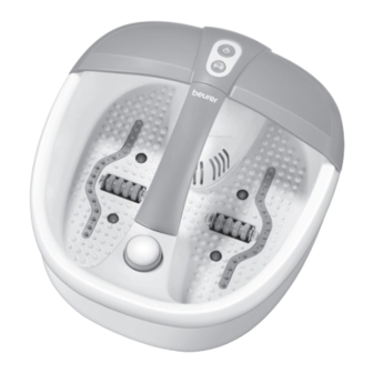 Beurer FB 35 Instructions For Use Manual