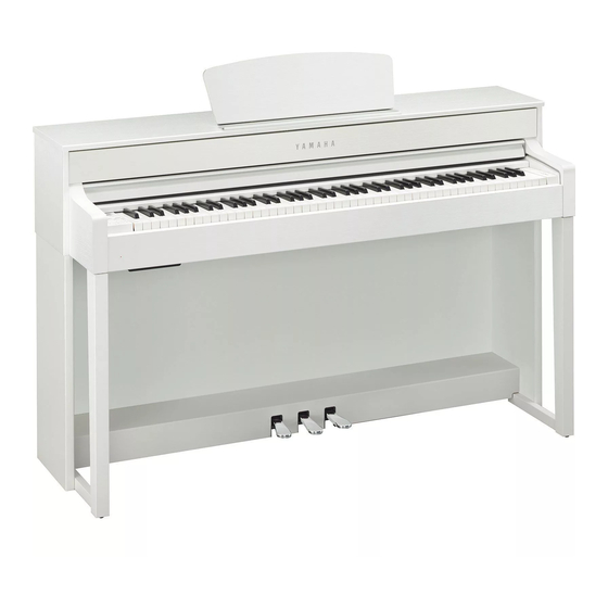 Yamaha Clavinova CLP-535 Owner's Manual