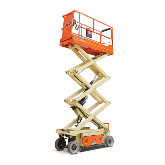 JLG 1930ES Service Maintenance Manual