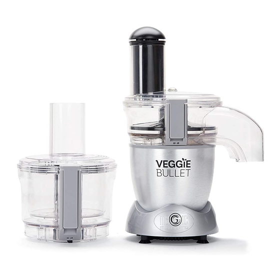 NUTRIBULLET Veggie Bullet Manual