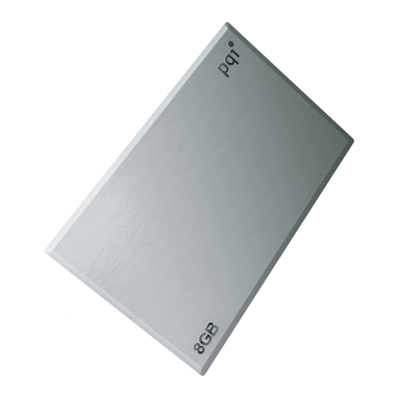 PQI Card Drive U510 Pro Product Manual
