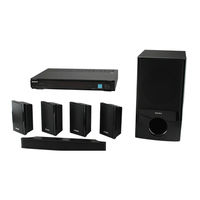 Sony HT-SF360 - Blu-ray Disc™ Matching Component Home Theater System Operating Instructions Manual