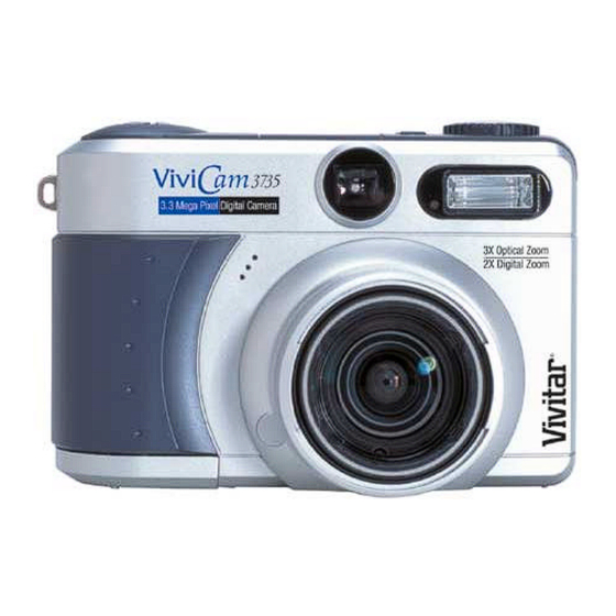 Vivitar Vivicam 3735 User Manual