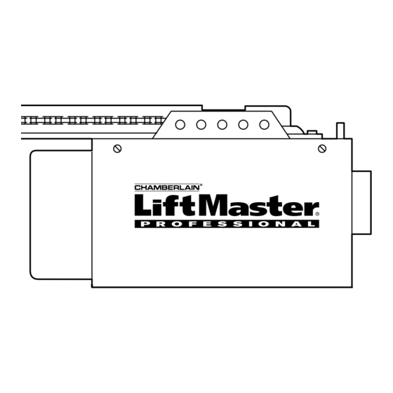 Chamberlain LiftMaster Professional 1255-2R Manuals