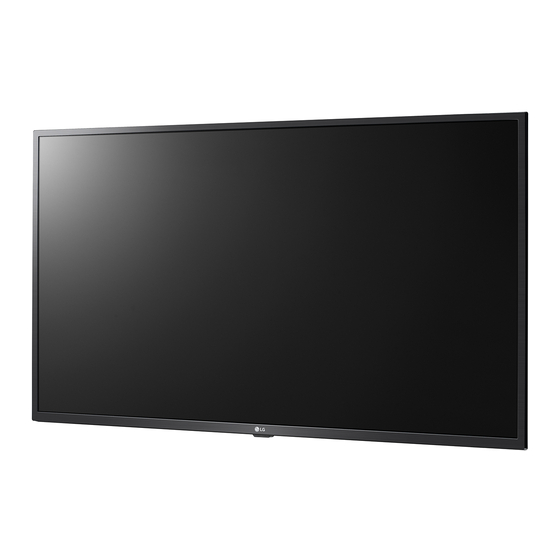 LG 43UL3G Installation Manual